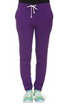 Vimal Purple Cotton Blended Trackpant For Women