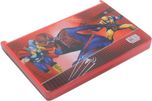 Siltason Shakti Bookshelf Cartoon Art Plastic Pencil Box(Set of 1, Red)