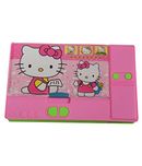 Jiada Big Size Multipurpose Magnetic Pencil Box For School Going Kids - Kids Birthday Gift (Hello Kitty)