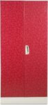 Godrej Interio Slimline WL Metal Almirah(Finish Color - Red)
