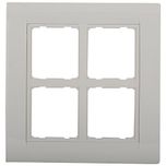 Anchor Roma 8 Module Sqr. Tresa Plate, White