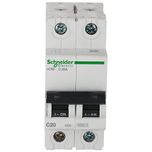 Schneider Acti 9 20-Amp 2-Pole MCB