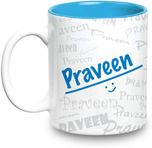 Hot Muggs Me Graffiti - Praveen Ceramic Mug(350 ml)