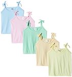 Tinycare Baby Top Assorted Plain Pack Of 5