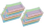 Hand Towels (Set of 12 Weavers Villa Fancy Hand Towels. SIZE:14 X 21 Inches)