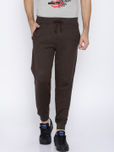 American Crew Men Brown Joggers