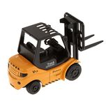 Imported 1:64 Diecast Forklift Truck Model Construction Vehicle Car Kids Toys