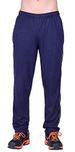 Dfh Mens Cotton Sports Trousers (Mpb001M _Blue _Medium)
