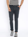 Being Human Clothing Navy Chino Trousers