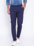 Being Human Men Navy Blue Trousers