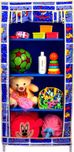 CbeeSo Stainless Steel Collapsible Wardrobe(Finish Color - Royal Blue)