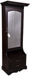 Bentex DT1114 Dressing Table (Matt Finish, Brown)
