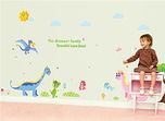 UberLyfe Dinosaur Family Wall Sticker Size 5 (Wall Covering Area: 135cm x 325cm) - WS-71