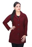 Romano Classy Red Dry Winter Wool Coat Jacket for Women