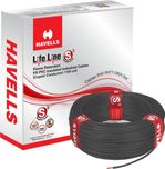 Havells FR PVC, PVC 1.5 sq/mm Black 90 m Wire(Black)