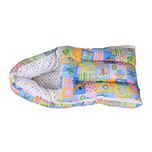 Orange and Orchid 3 In 1 Baby Cotton Bed Cum Sleeping Bag (0-6 Months)