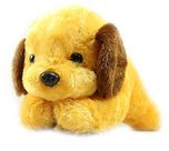 Richy Toys Cute Brown Dog Animal soft Push Toys For Kids Birthday Gift 26 cm