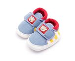 Infano Teddy Style Back Stripes Printed Yellow Color Baby Shoes (1 Pair)