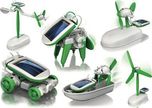 Happy GiftMart 6 in 1 Educational Solar Robot Energy Kit Science School Projects For Kids.
