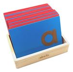 Skola Toys Sandpaper Letters Tracing - Lower Case Small Alphabets