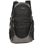 Zwart 32 Ltrs Grey School Backpack (RHOMROV-Grey)