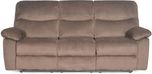 @home by Nilkamal Rays Fabric Manual Recliners(Finish Color - Brown)