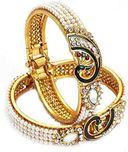DS Multicolour Peacock Party wear bracelet kangan kada bangles for women girls(DS100)