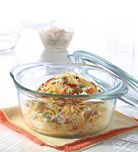 Borosil Deep Round Casserole, 1.75 Litres
