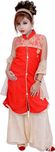Gungun Pari Girls Kurta and Pallazo Set(Red Pack of 1)