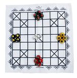 Ancient Living Ashta Chamma / Chowka Bara / Katta Mane / Ludo Board Game