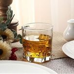 Pasabahce Future Whisky Glass Set, 325ml, Set of 6, Clear