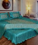 fashionadobe Satin Bedding Set(Green)