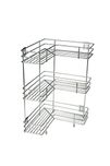 KCL L Shape Stainless Steel Kitchen Rack