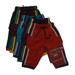 Mysilk Saree Boys Cotton 3/4th Phant Combo (34thpocket5_Multicolor_4-5 Years)