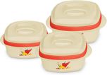 Milton Milano Jr. Gift Set Pack of 3 Casserole Set(500 ml, 1000 ml, 1500 ml)