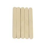 Asian Hobby Crafts Supreme Quality Wooden Ice Cream Sticks (50 Pieces, 15x2cm)