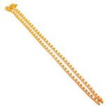 Jewar Mandi Anklet Gold Plated Branded Multi AD New Pave Stylish Fashion Real Diamond Look Beauty Natural Payal 25778 for Womens Girls