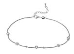 Silver Shoppee Sterling-Silver Anklet For Girls