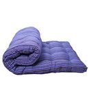 Ira Blue Medium Soft Cotton Mattress (72 X 36 X 4 Inch)