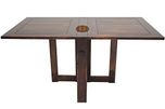 Angel Furniture Sheesham Wood Folding Dining Table Plain Top - Honey