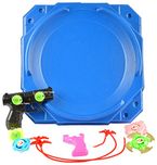 Funny Teddy Bey Blades Toy 1 Metal And 2 Top Beyblades; 1 Gun Launcher ; 1 Right Angle Launcher ; 1 Big Heavy Stadium, 3 Rip Cords For Kids