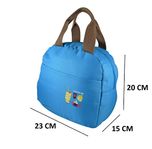 Instabuyz Lunch Box Insulated lunch Bag Keep Food Hot and Warm For everyone Carrying Tiffin and Food Container | Stylish and Attractive | Leak-Proof and BPA Free | Bag Capacity :7L | Double zipper Bag | Return Gift For Men & Women