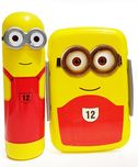 Kieana Tiffin for Kids, Lunch Boxes for Children, Minion Printed Designer Animated tifin Box Specially Designed for School Going Boys and Girls (Pack of 1)