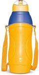 Milton Kool Riona 600 Water Bottle With Straw (Blue, 565Ml)