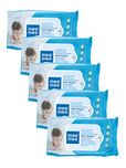 Mee Mee Caring Baby Wet Wipes with Lemon Fragrance - 30 pcs (Pack of 5)