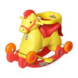 Dash Fashionable 2 in 1 Horse Rocker n Ride on (Red)