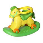NHR Super 2 in 1 Horse Rocker n Ride on (Green)