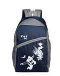 Chris & Kate Polyester 26 Ltr Blue School Backpack