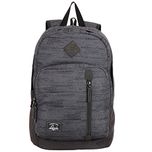 Lavie London 28 Ltrs Grey School Backpack (BUEI105036N3)