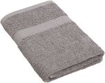 Trident Everyday Plus Solid 400 GSM Cotton Bath Towel - Storm Front